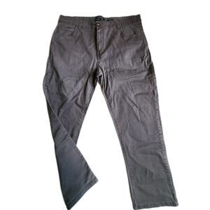 Newport Mens 36" granite Grey Boot Leg Jeans Regular Fit Chinco Dad/grandpa Core